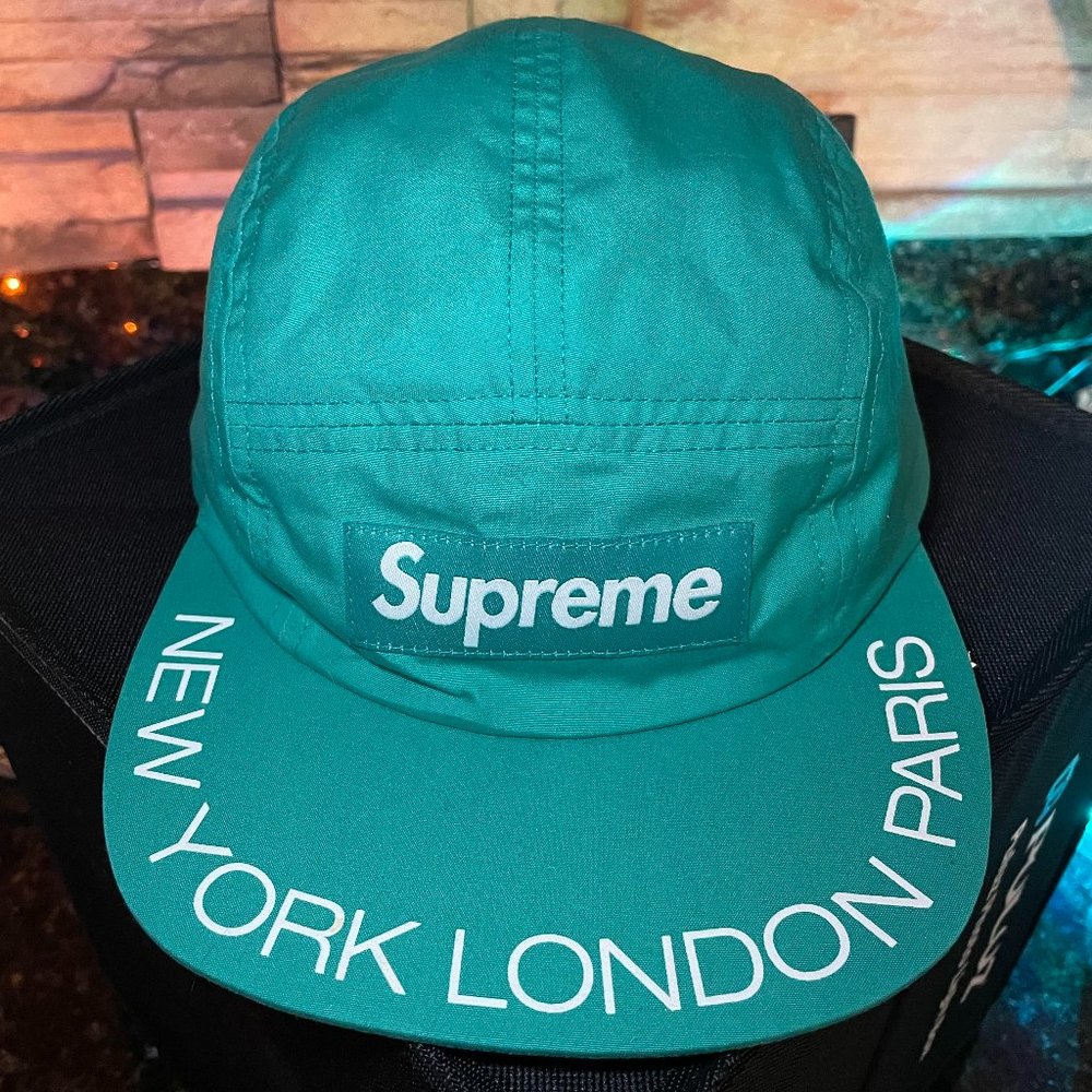 Supreme Box Logo Hat Green,  One Size,  Great Condition